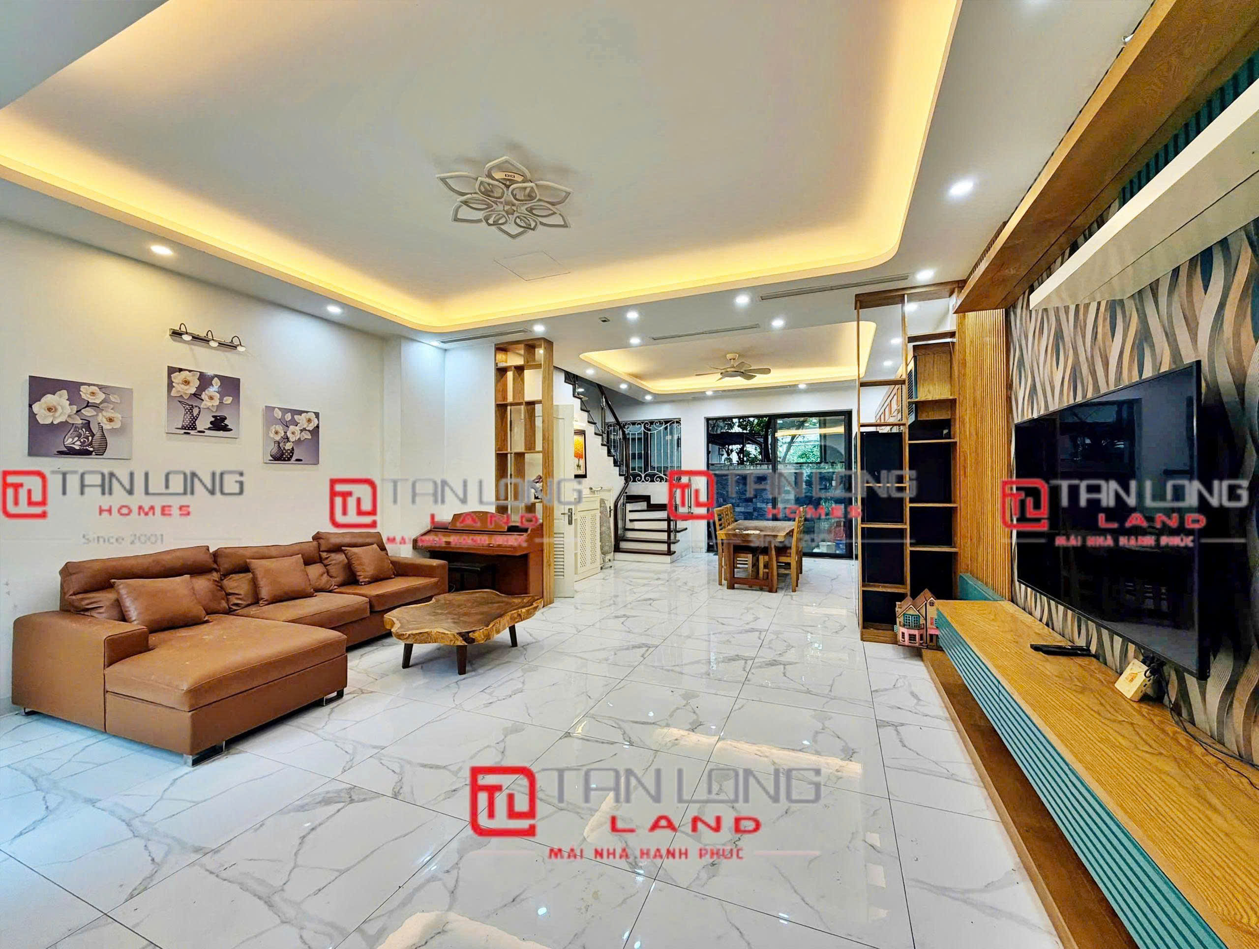 Cho thuê biệt thự liền kề Vinhomes The Harmony - DT: 90m2/3 phòng ngủ - Full nội thất gần hồ điều hòa