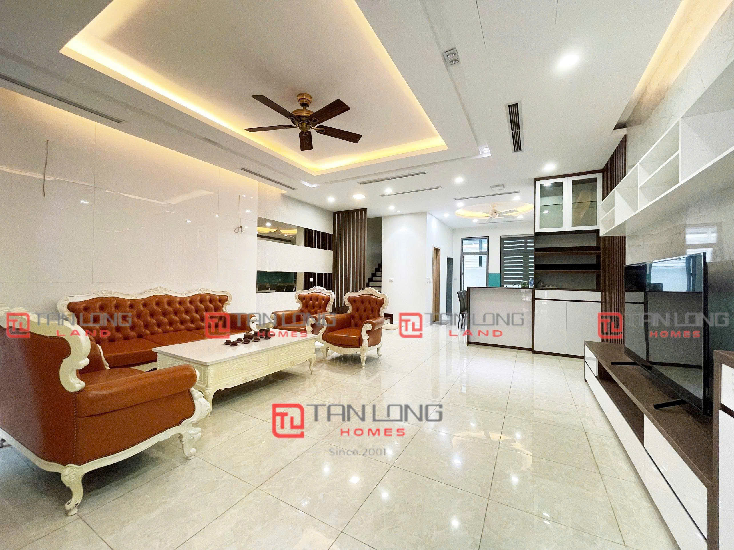 Cho thuê liền kề Vinhomes The Harmony diện tích 96m2 full đồ nội thất gần Vinschool